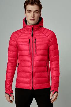 Chamarras Canada Goose Hombre Outlet - Hybridge Lite Chaqueta De Plumas Rojos MR0529837
